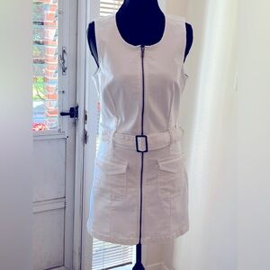 NWT Off white Sleeveless cotton Dress for Work or play